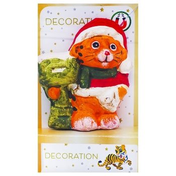 Tiger Christmas Magnet 55х23х90mm - buy, prices for COSMOS - photo 7