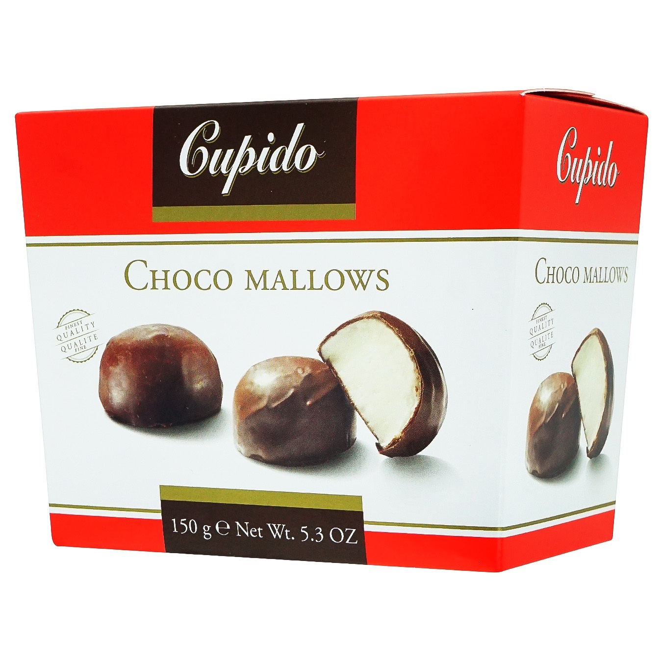 

Конфеты Hamlet Cupido Choco mallows маршмеллоу в черном шоколаде 150г