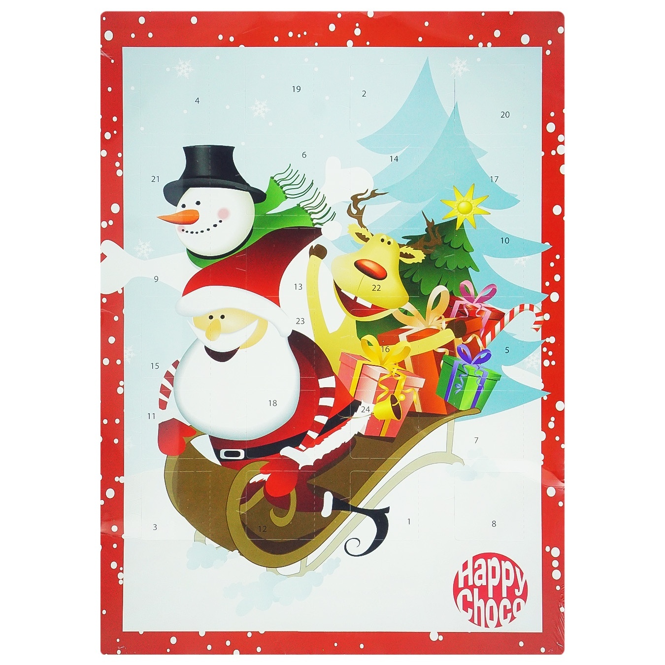 

Новогодний календарь Chocoland Happy Choco 50г