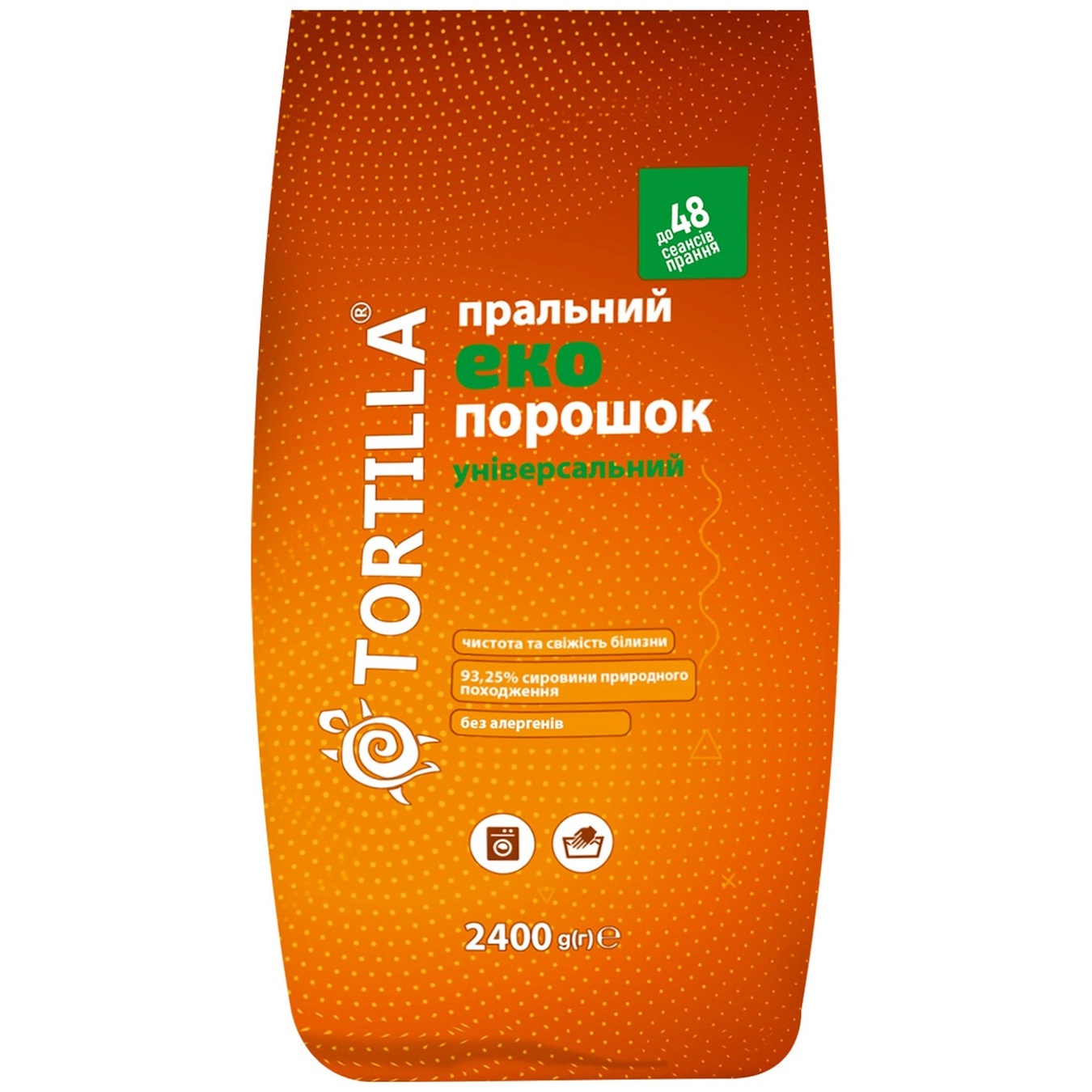 

Стиральный порошок Tortilla Эко универсальный 2,4кг