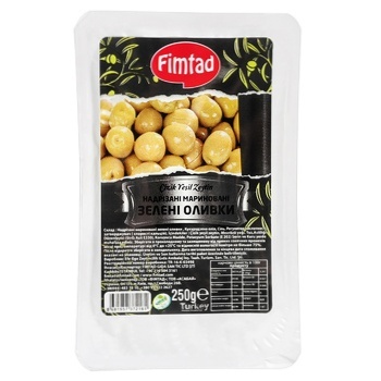 Fimtad Sliced Marinated Green Olives 250g - buy, prices for Auchan - photo 2