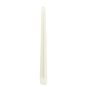 Bolsius Metallic Platinum Conical Candle 250/25 - buy, prices for - photo 1