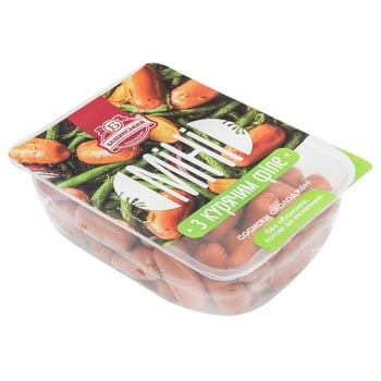 Bashchynskyi Mini Sausages with Chicken Fillet 900g - buy, prices for METRO - photo 1