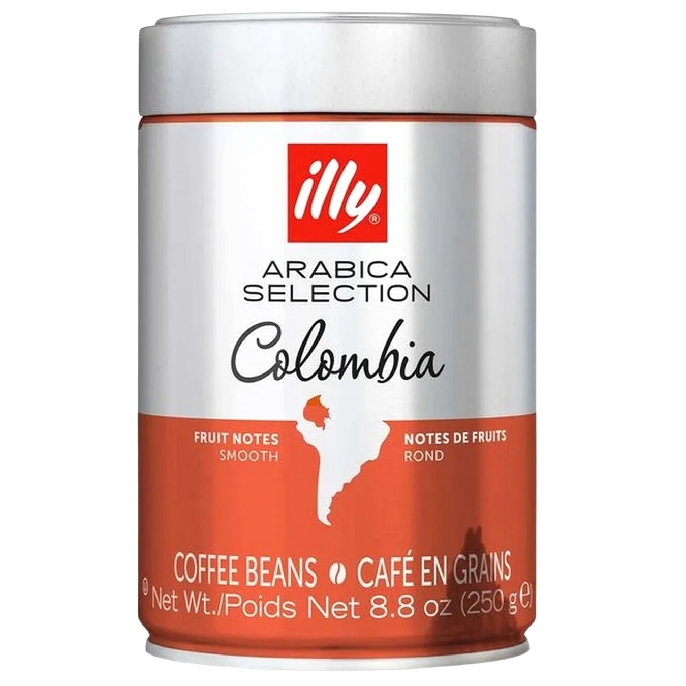

Кофе Illy Colombia Arabika в зернах ж/б 250г