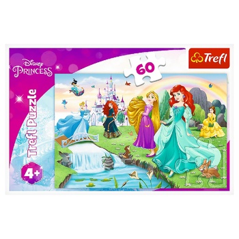 Пазлы Trefl Встречайте принцесс 60 элементов - купить, цены на Таврия В - фото 2
