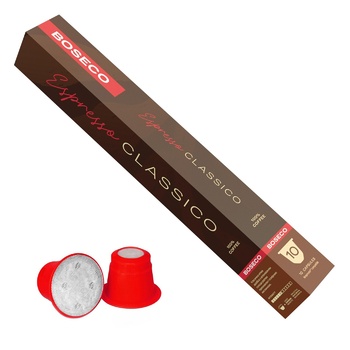 Boseco Espresso Classico Ground Coffee in Capsules 10x50g