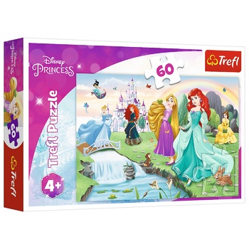 Trefl Meet Princesses Puzzle 60 Elements - buy, prices for COSMOS - photo 1