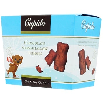 Hamlet Cupido Marshmallow Bears Candies in Milk Chocolate 150g - buy, prices for METRO - photo 1