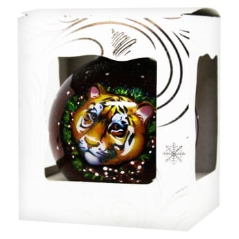 Прикраса Куля ялинкова Символ року 100мм - купити, ціни на МегаМаркет - фото 3