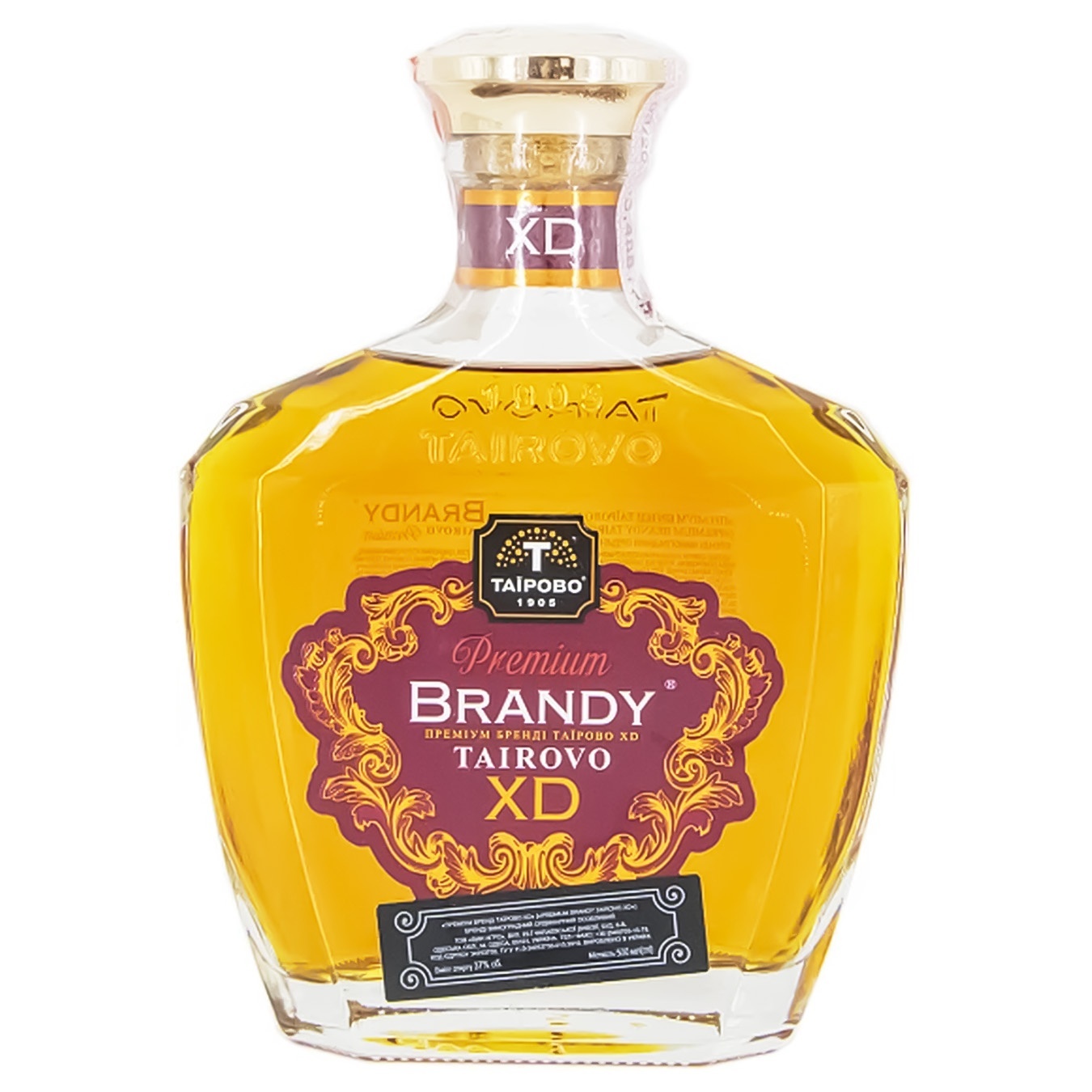

Бренди Tairovo XD Premium Brandy 0,5л
