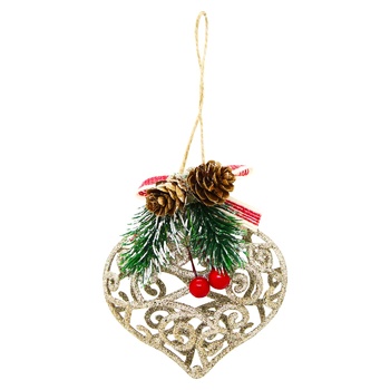Stolyar Decoration Cone with Decor gold 8cm HF20Y2-05 - buy, prices for - photo 1