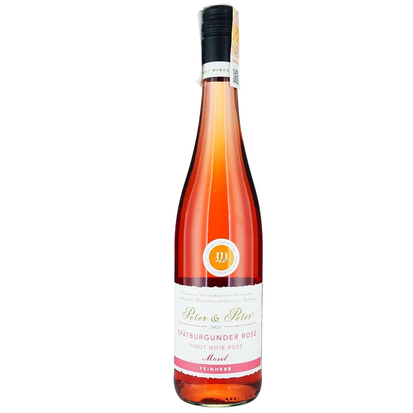 

Вино Peter & Peter Spаtburgunder Pinot Noir Rose розовое полусухое 0,75л