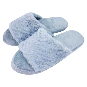 La Nuit Home Roxy Gray Women's Slippers 38-39s