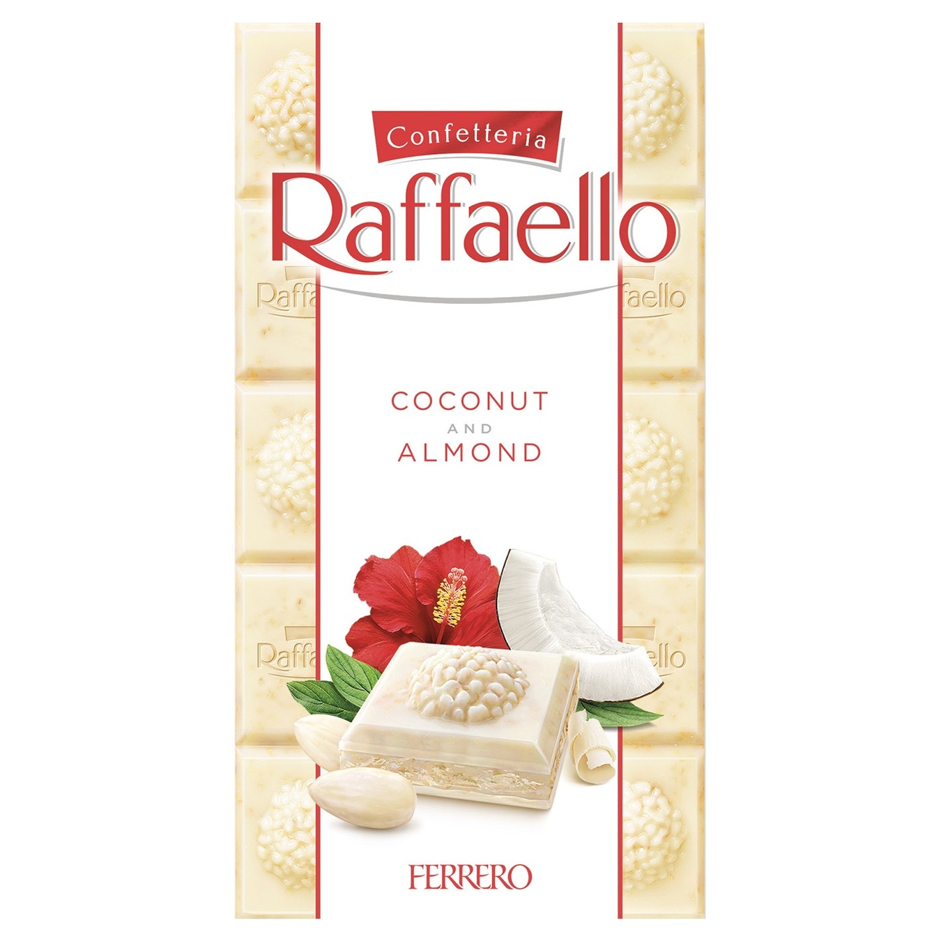

Шоколад Raffaello белый с кокосовой стружкой и миндалем 90г