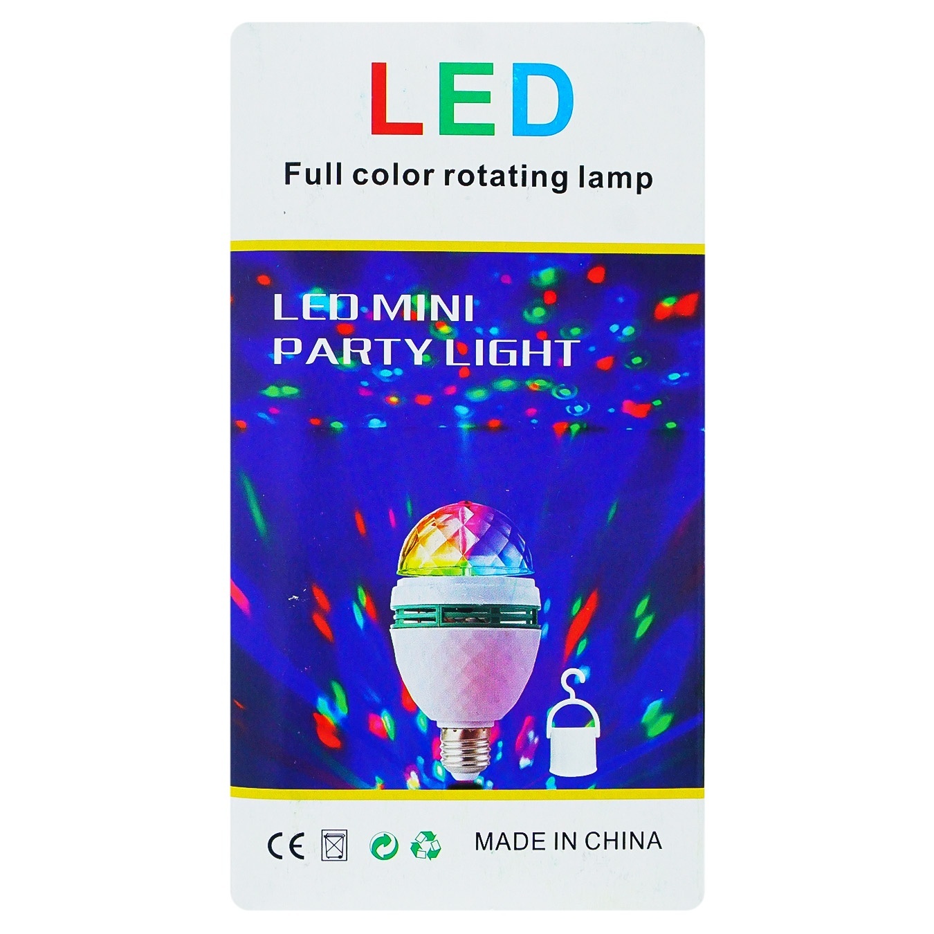 

Светильник-диско LED 3L вращающийся