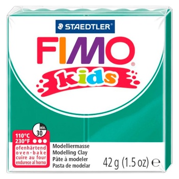 Пластика Fimo Kids зелена 42г