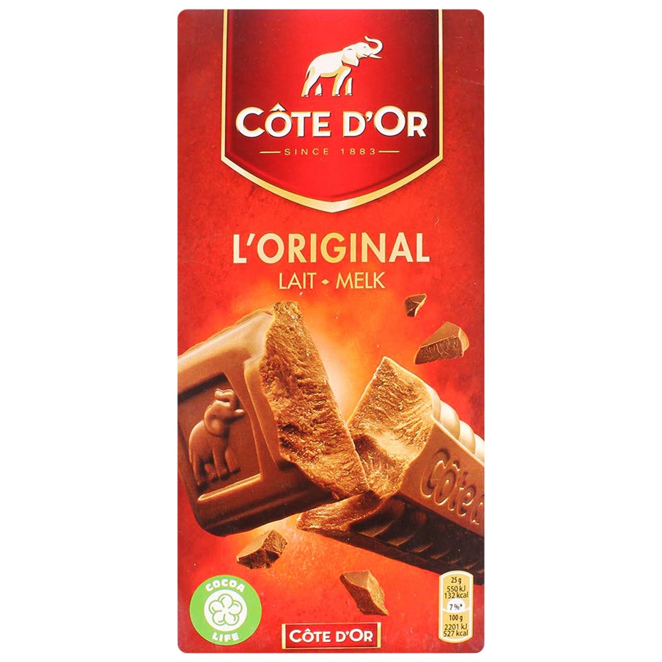 

Шоколад Cote D'Or L'original молочный 200г