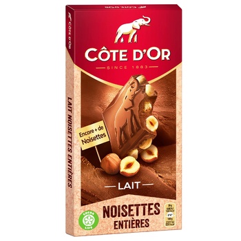 Cote D'Or Milk Chocolate with Hazelnut 180g - buy, prices for Auchan - photo 1