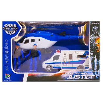 Іграшка ЮТ Набір поліцейської техніки - купити, ціни на - фото 2