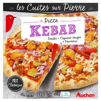 Auchan Kebab Pizza 400g