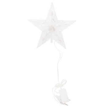 SYDA-0421114 10LED Electric Christmas Tree Top 16cm - buy, prices for ULTRAMARKET - photo 1