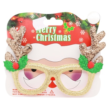 Украшение праздничное Carnival Очки декоративные - купить, цены на ULTRAMARKET - фото 3