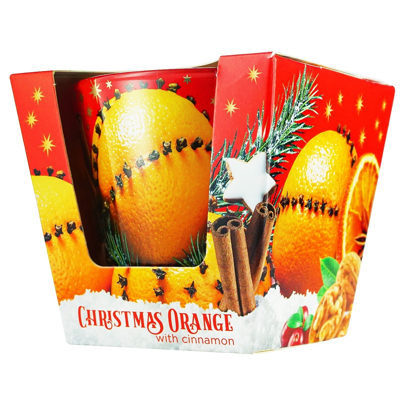 

Свеча Bartek Christmas Orange в стекле 115г