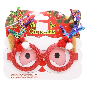 Украшение для праздника Carnival Очки декоративные - купить, цены на ULTRAMARKET - фото 2
