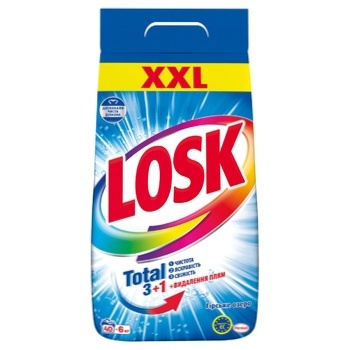 Losk Mountain Lake Automatic Washing powder 6kg - buy, prices for MegaMarket - photo 1