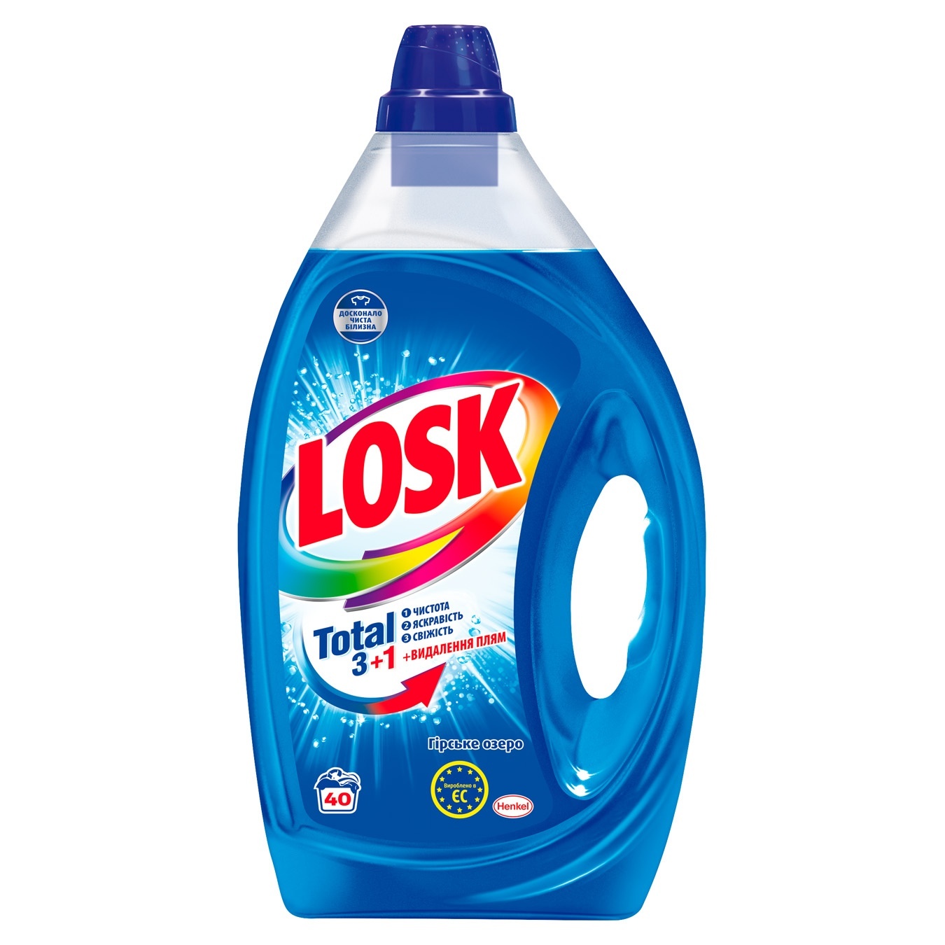 

Средство Losk Active-Zyme 6 Горное озеро для стирки 2л