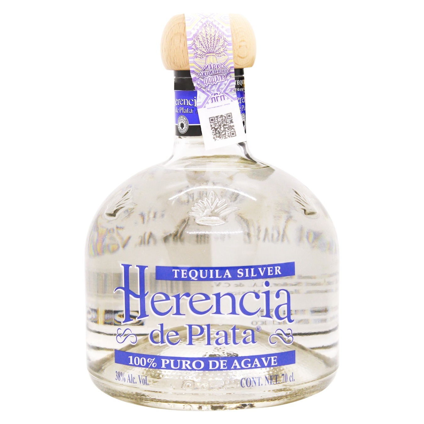 

Текила Herencia de Plata Silver 38% 0,7л
