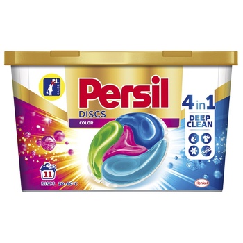 Капсулы для стирки Persil Discs Color 11шт - купить, цены на METRO - фото 1