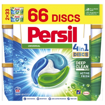 Диски для прання Persil Universal 4в1 66шт - купити, ціни на Auchan - фото 1