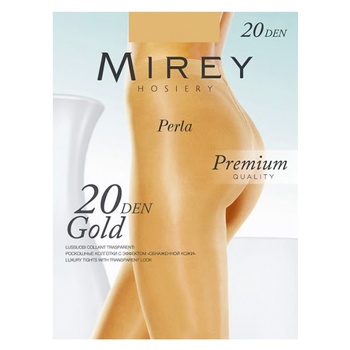 Mirey Gold Women's Tights 20den s.2 Glace