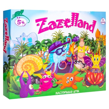 Игра настольная Strateg Zazelland - купить, цены на - фото 1