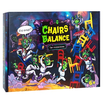 Игра настольная Strateg Chairs Balance - купить, цены на ЕКО Маркет - фото 1