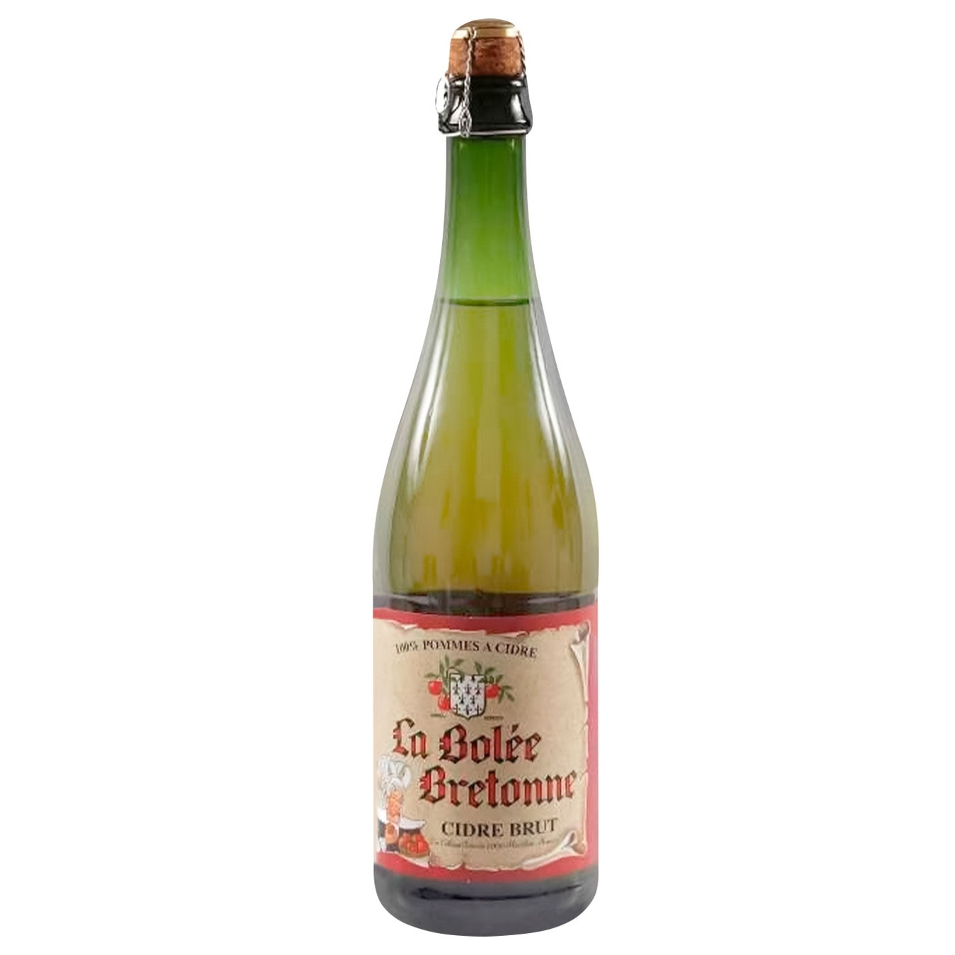 

Сидр La Mere Poulard Bolee Bretonne брют 4.5% 0,75л