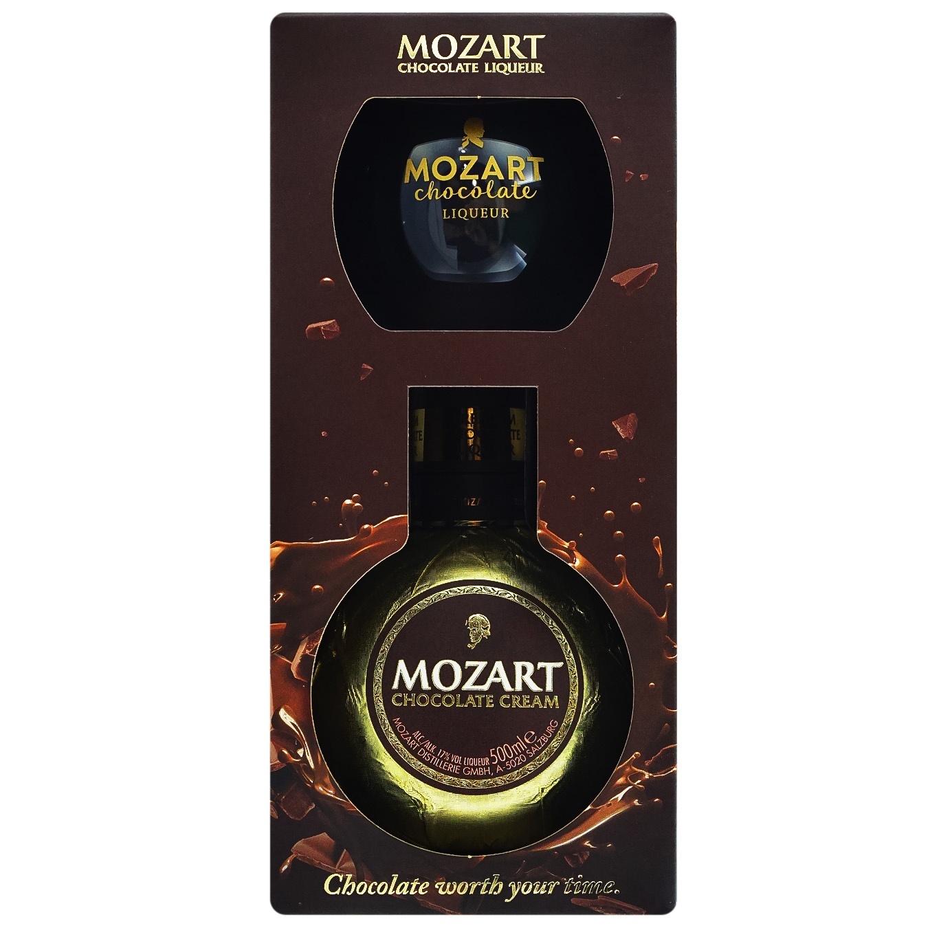 

Ликер Mozart Chocolate 0,5л + стакан