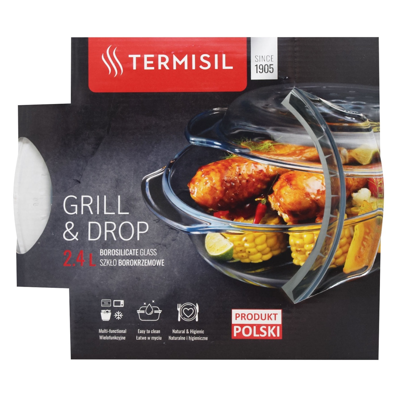 

Кастрюля Termisil Grill&Drop круглая 2,4л