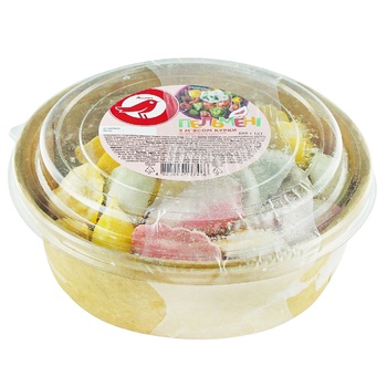 Auchan Frozen Colored Dumplings with Chicken Meat 600g - buy, prices for Auchan - photo 1