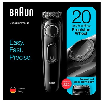 Триммер Braun Beard Trimmer BT3222 - купить, цены на - фото 6