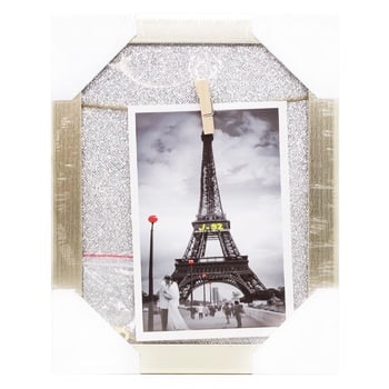 Photo Frame with Clothespins 18х23cm