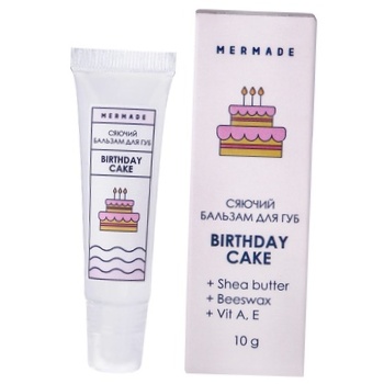 Mermade Birthday Cake Lip Balm 10ml - buy, prices for Auchan - photo 1