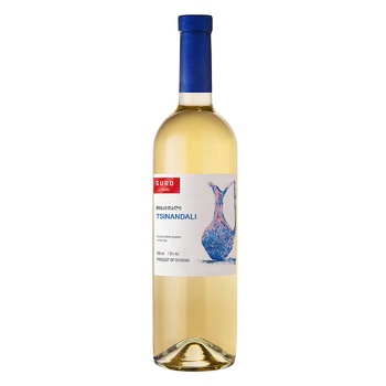 Suro Cinnandali White Dry Wine 13% 0.75l - buy, prices for METRO - photo 1