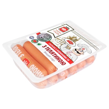 Myasna Gildiya Sausages with Cream and Veal 285g - buy, prices for Auchan - photo 1