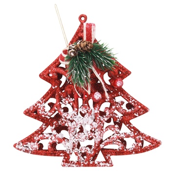 Stolyar Christmas Tree with Red Decoration 15cm - buy, prices for - photo 1