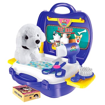 Bowa Hairdresser for Animals in Suitcase Game Set
