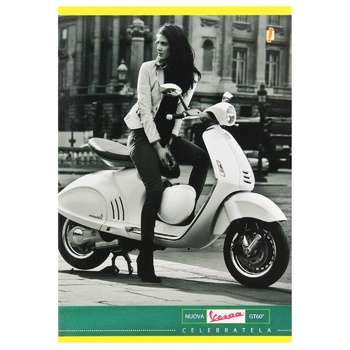 Yes Mopeds Checkered Notebook A5 60 sheets - buy, prices for - photo 3