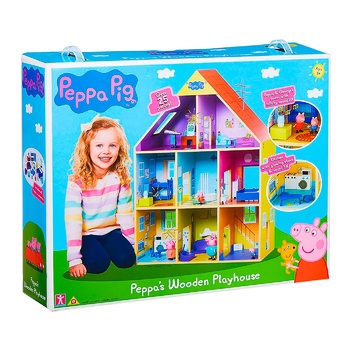 Игровой набор Peppa Wooden Коттедж Пеппи Делюкс - купить, цены на - фото 1