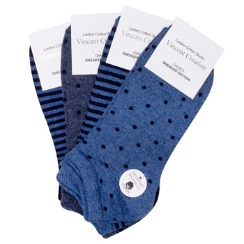 Vincent Creation Blue Women's Socks 35-38s - buy, prices for - photo 1